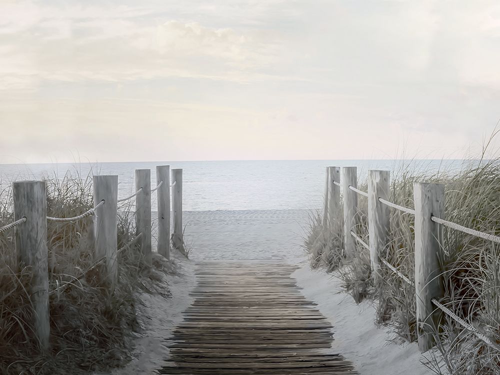 Beach Walkway art print by Mike Calascibetta for $57.95 CAD