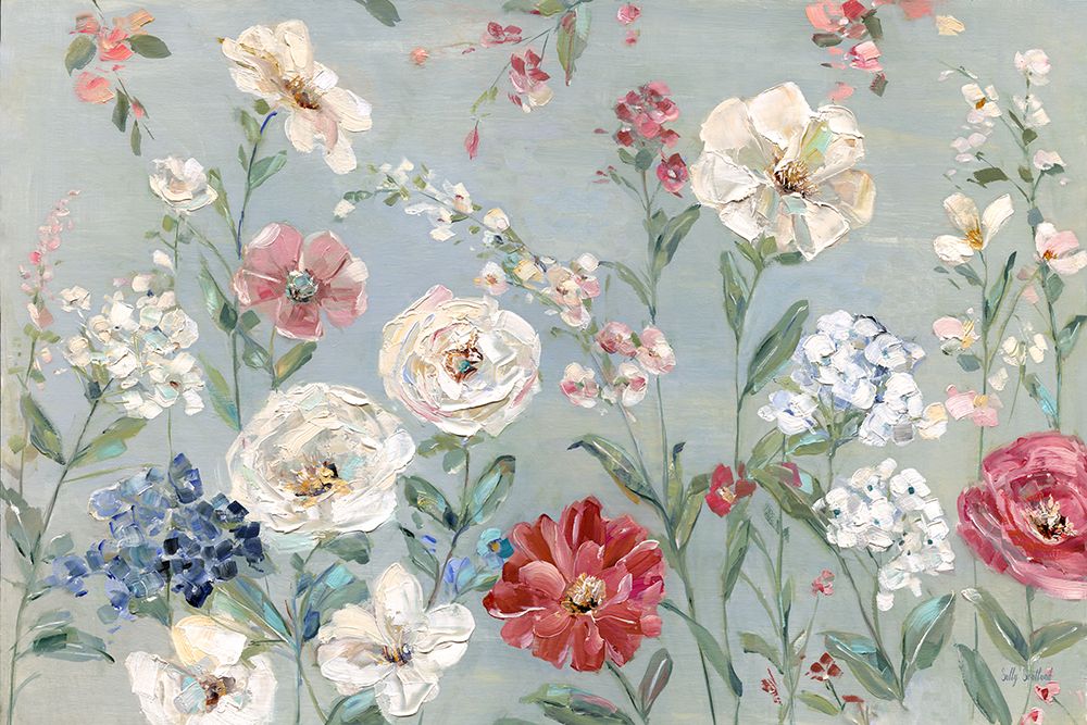 Summers Colors art print by Sally Swatland for $57.95 CAD