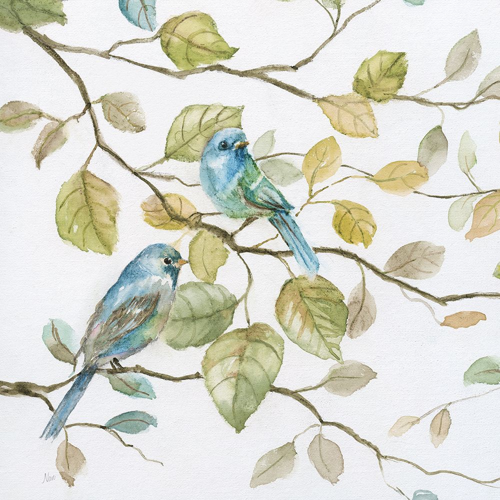 Spring Bluebird I art print by Nan for $57.95 CAD