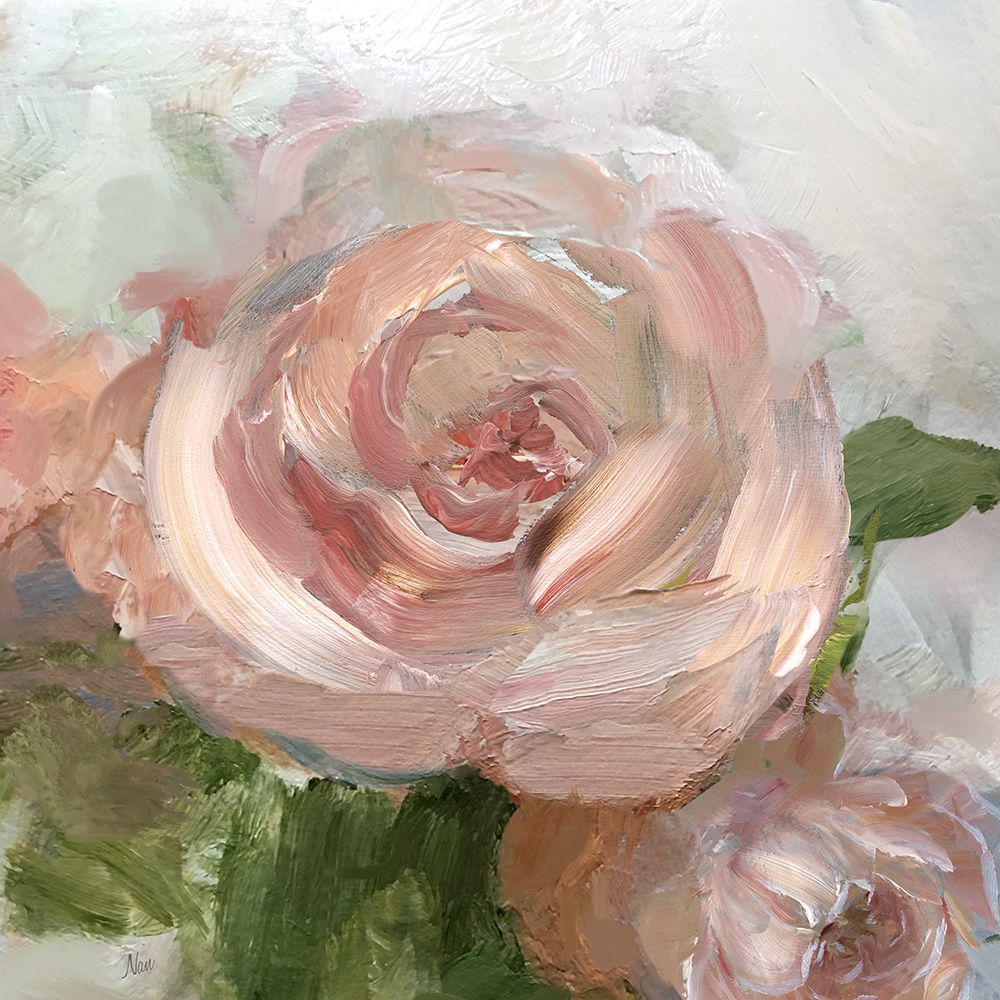 Peachy Rose art print by Nan for $57.95 CAD