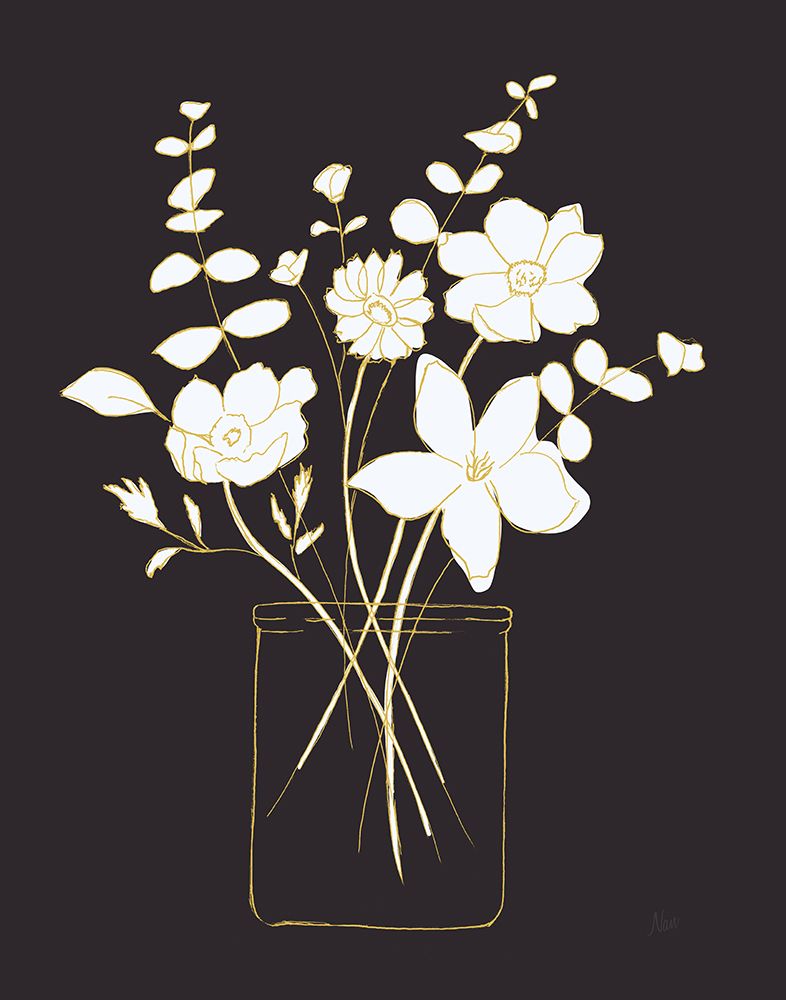 Simply Bold Sketch I art print by Nan for $57.95 CAD