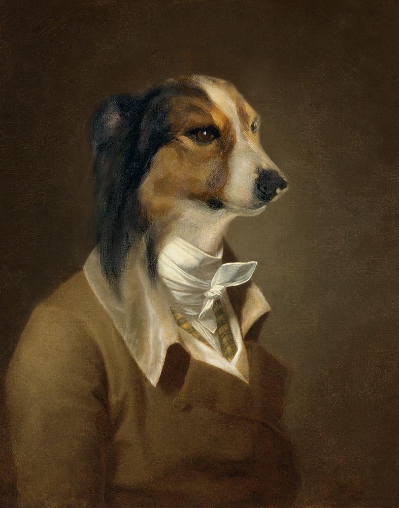 Sir Hound art print by John Vanderlyn for $57.95 CAD