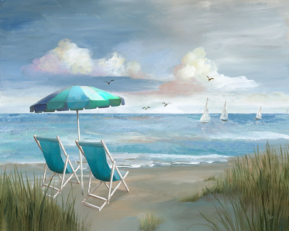 Oceanside View art print by Nan for $57.95 CAD