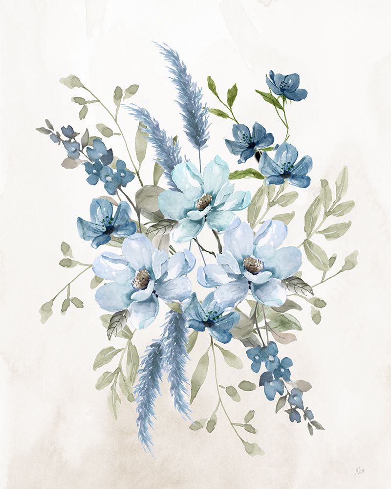 Sweet Blues II art print by Nan for $57.95 CAD