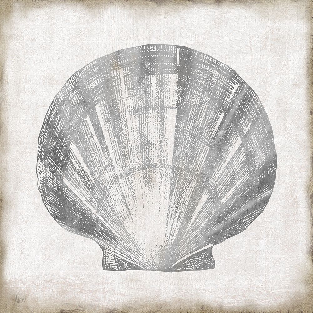 Silver Shell III art print by Nan for $57.95 CAD