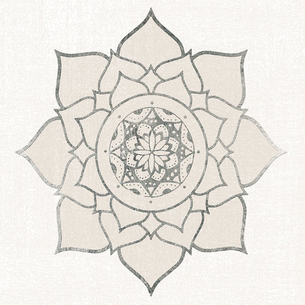 Silver Lotus art print by Susan Jill for $57.95 CAD