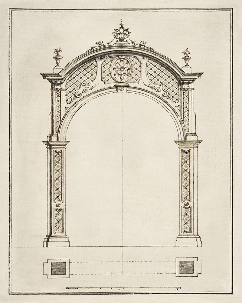 Arch art print by CAD Design for $57.95 CAD