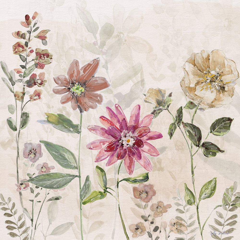 Garden of Spring I art print by Sally Swatland for $57.95 CAD