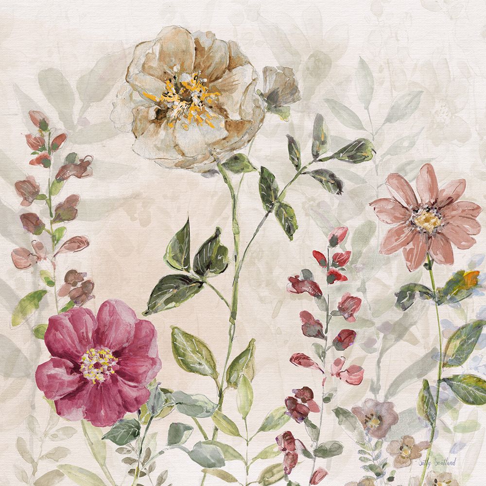 Garden of Spring II art print by Sally Swatland for $57.95 CAD