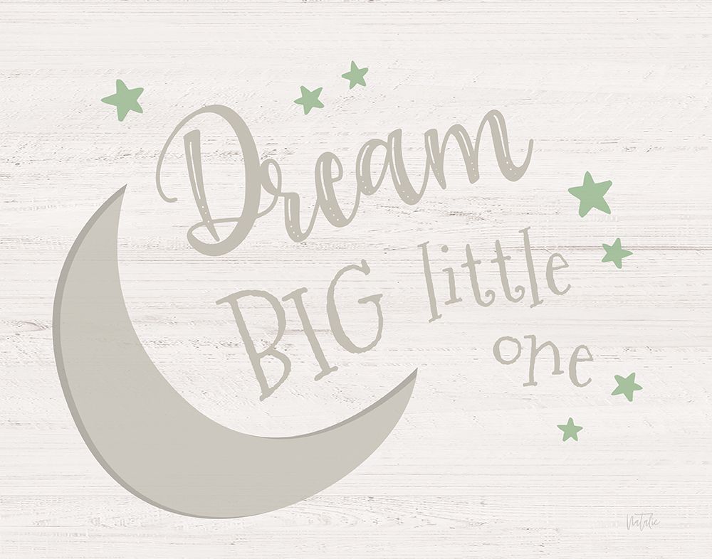 Dream Big Moon art print by Natalie Carpentieri for $57.95 CAD