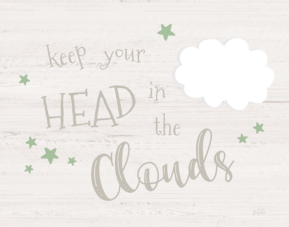 Keep Your Head in the Clouds art print by Natalie Carpentieri for $57.95 CAD