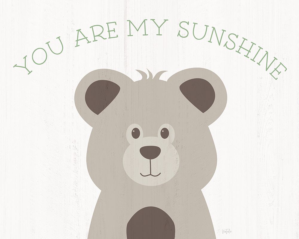You are My Sunshine Bear art print by Natalie Carpentieri for $57.95 CAD