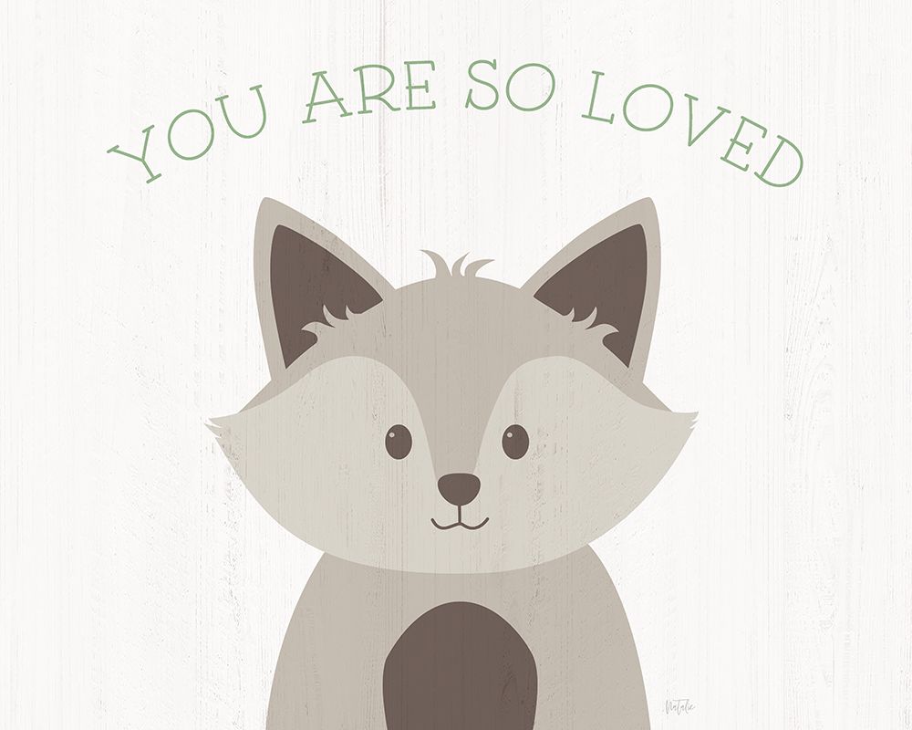 You are So Loved Fox art print by Natalie Carpentieri for $57.95 CAD