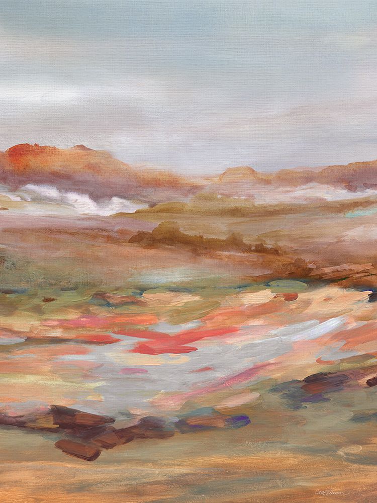Painted Desertscape art print by Carol Robinson for $57.95 CAD