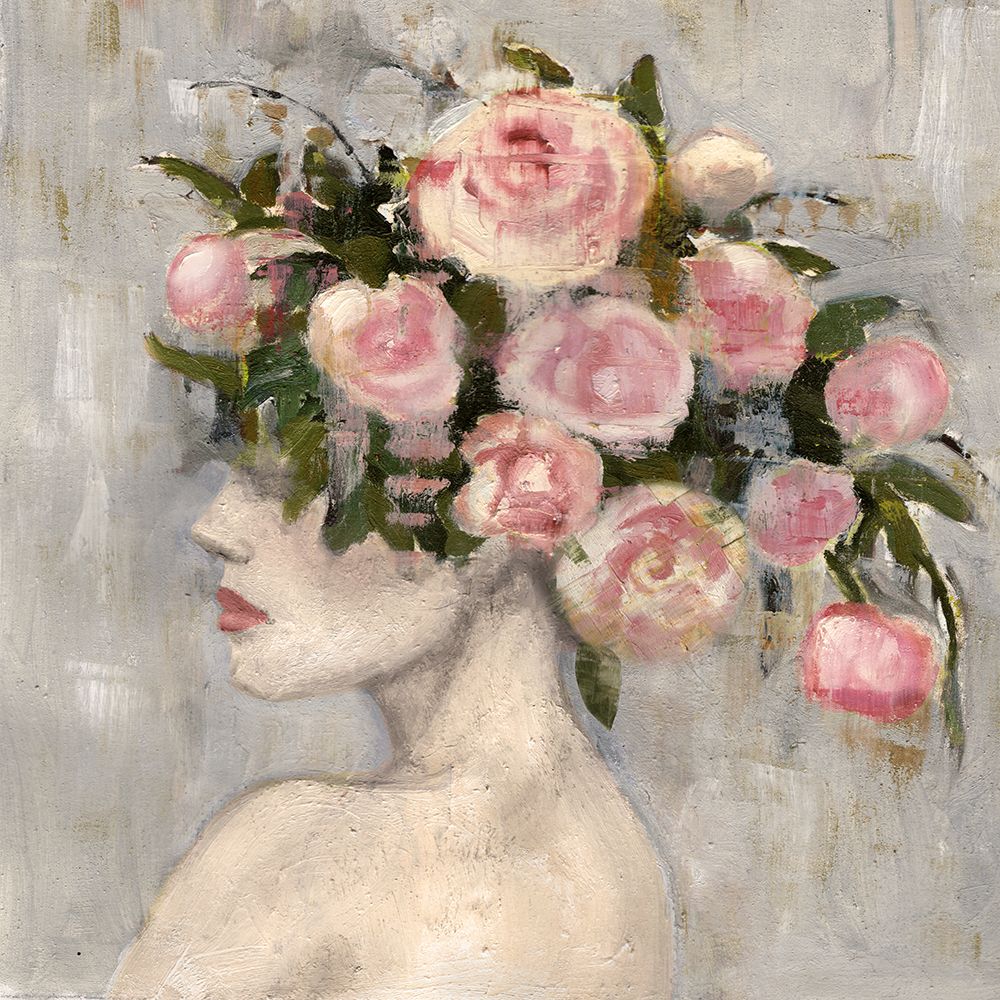 Rose Girl II art print by Charity Henderson for $57.95 CAD