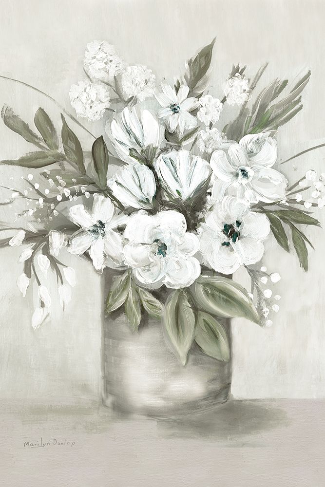 Cottage Bouquet II art print by Sally Swatland for $57.95 CAD