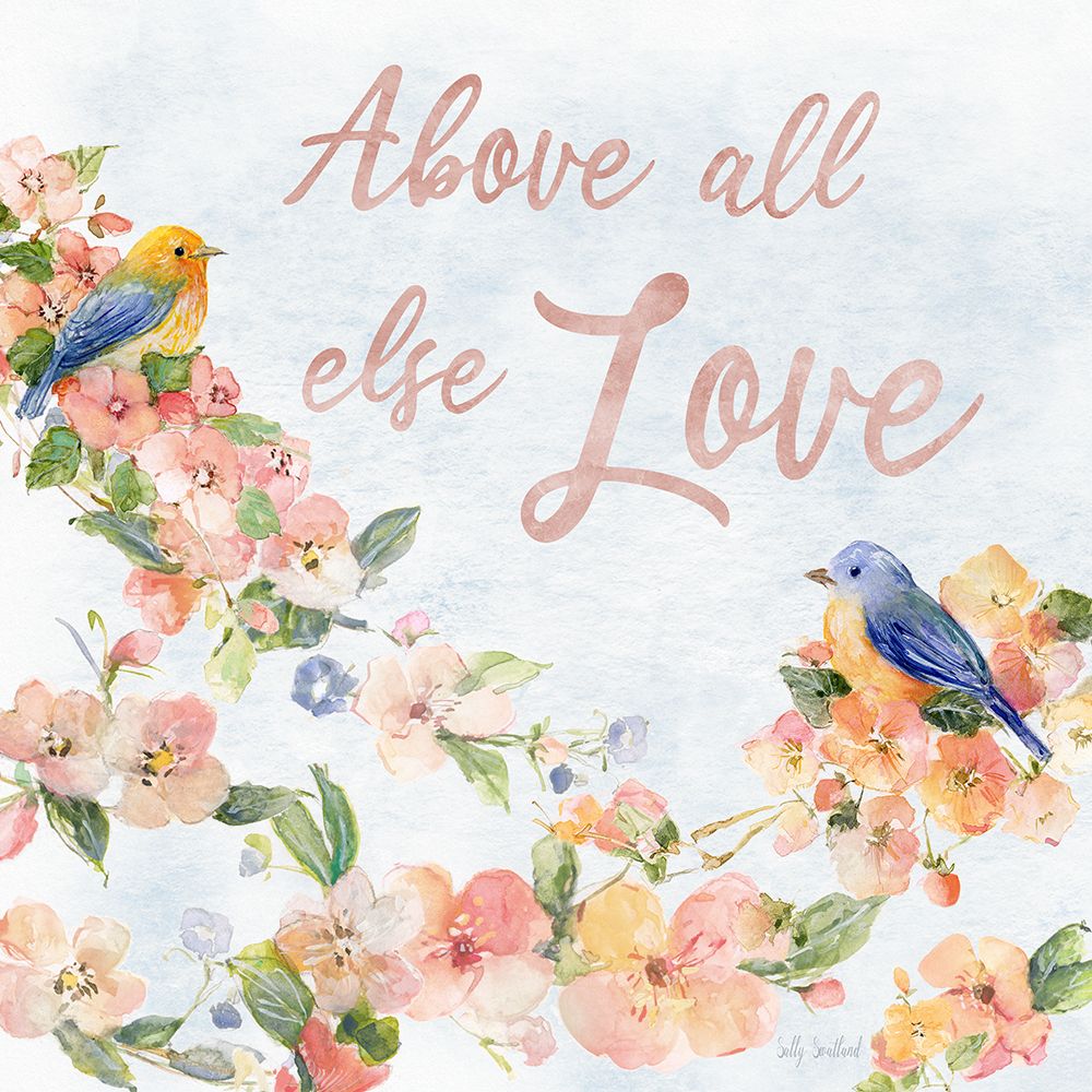 Spring Love art print by Sally Swatland for $57.95 CAD