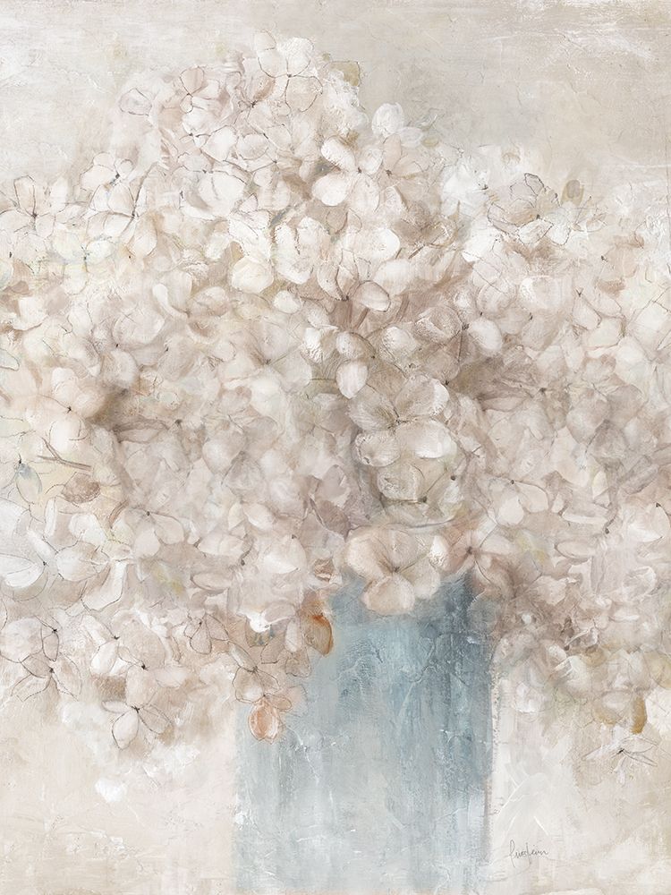 Hushed Hydrangeas art print by Livi Finn for $57.95 CAD