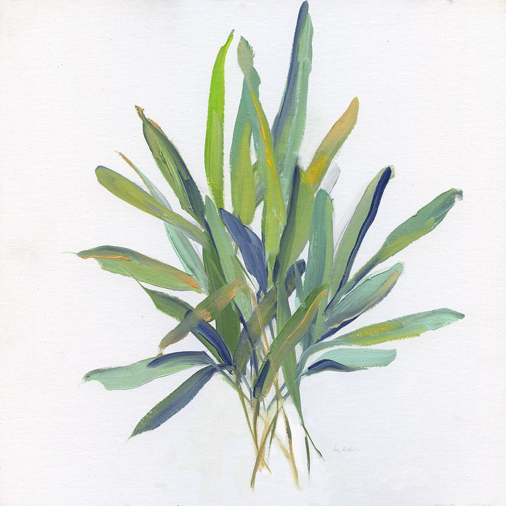 Tropical Leaves II art print by Sally Swatland for $57.95 CAD