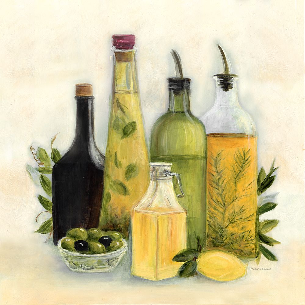Oils and Vinegars II art print by Marilyn Dunlap for $57.95 CAD