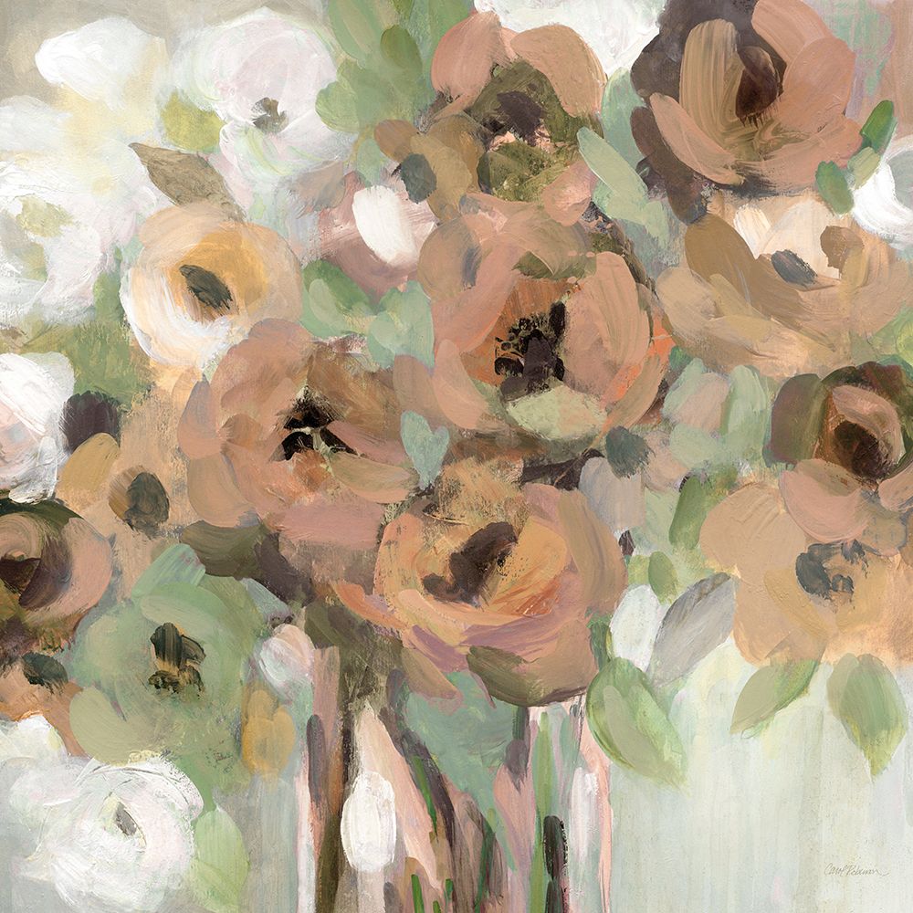 Peachy Blooms art print by Carol Robinson for $57.95 CAD