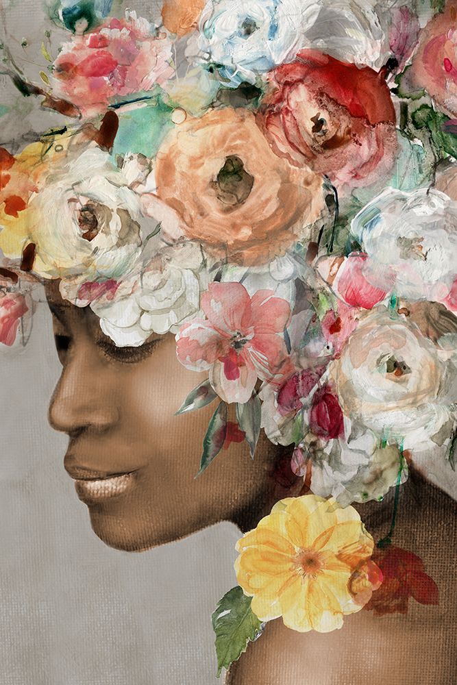 Floral Grace II art print by Carol Robinson for $57.95 CAD