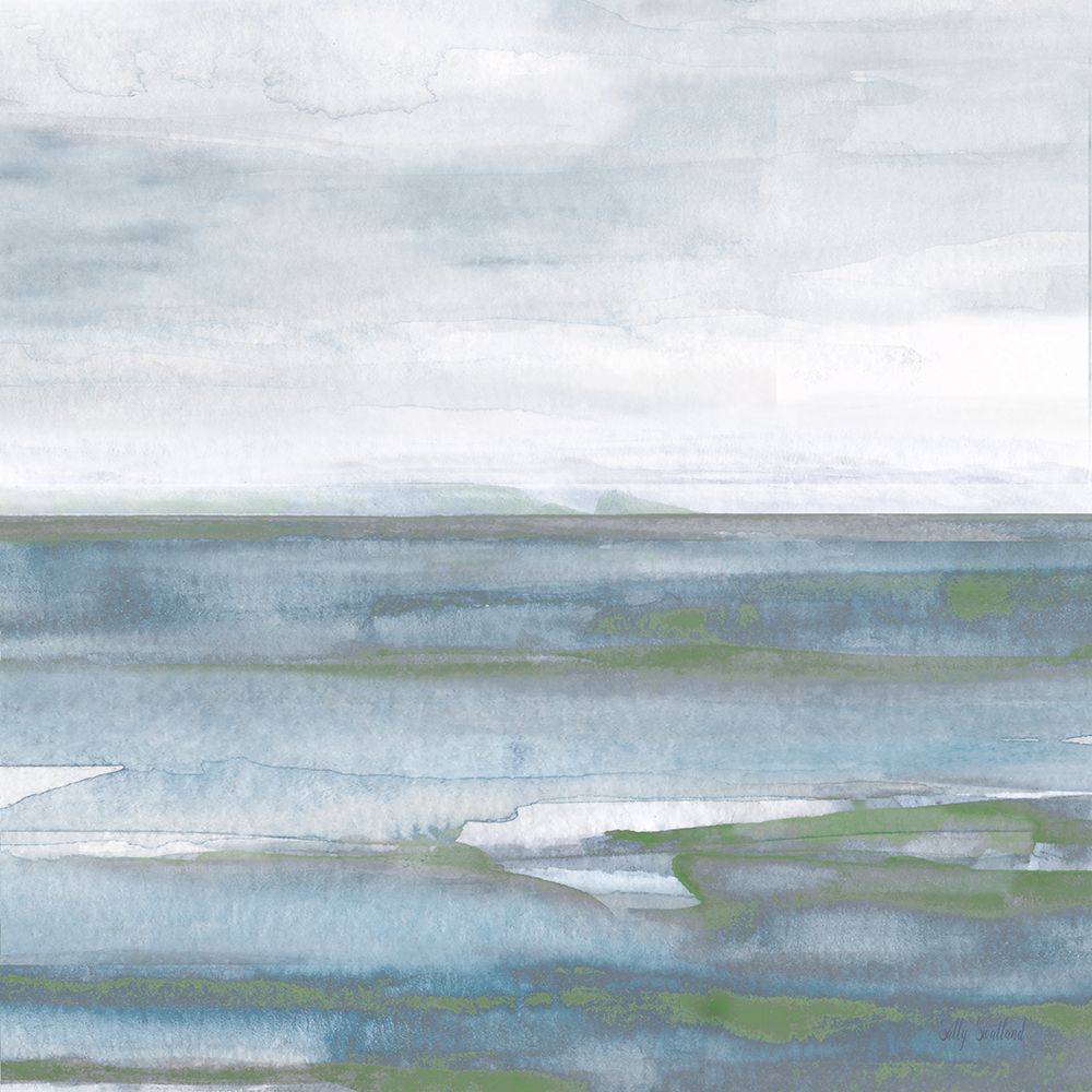 Misty Bay I art print by Sally Swatland for $57.95 CAD