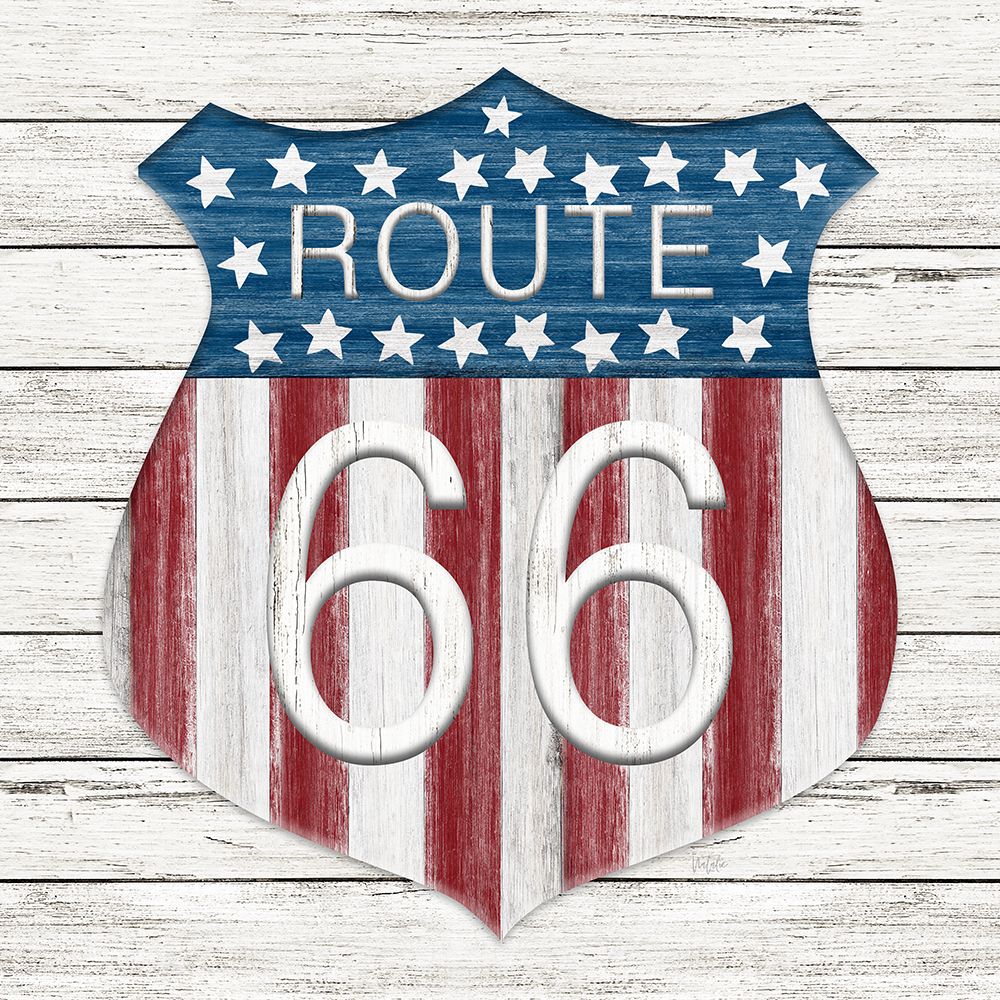Route 66 art print by Natalie Carpentieri for $57.95 CAD