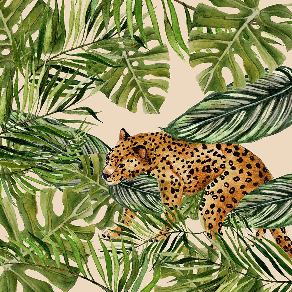 Jungle Hangout II art print by Tava Studios for $57.95 CAD