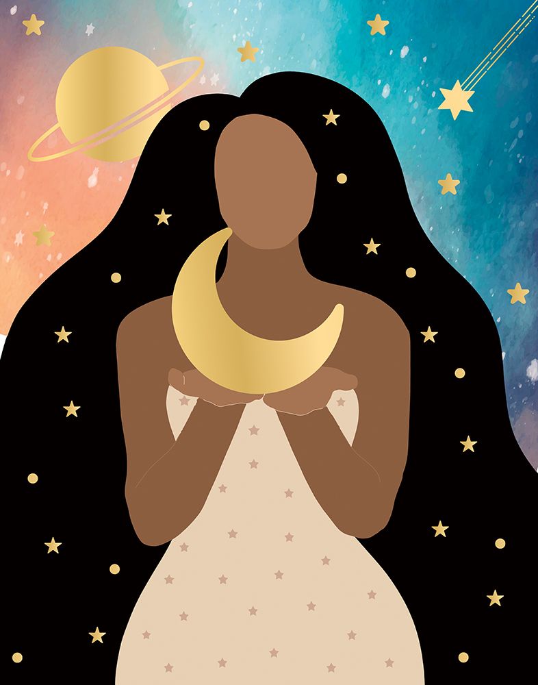Lunar Gift art print by Daniela Santiago for $57.95 CAD