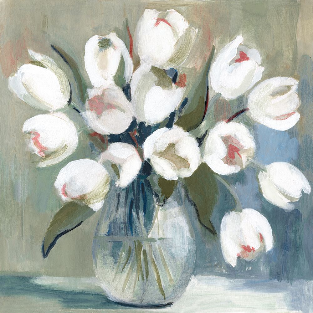 White Tulips art print by Charity Henderson for $57.95 CAD