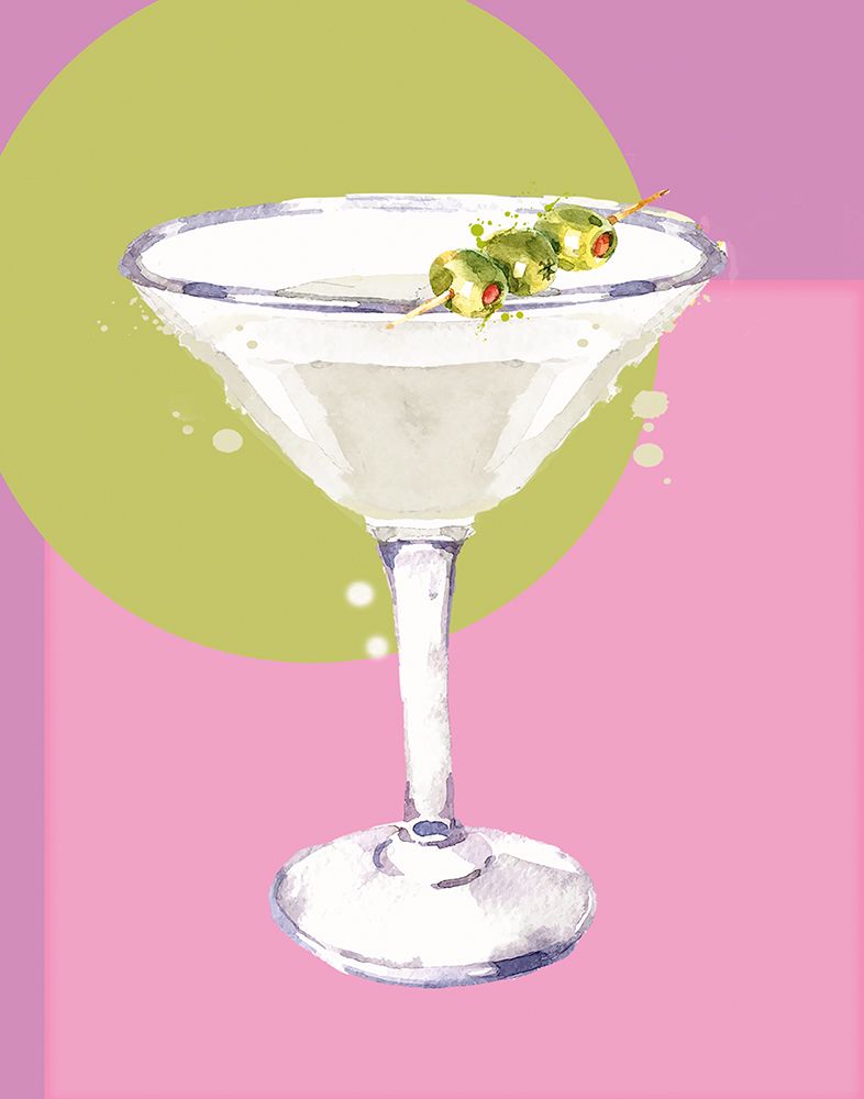 Martini art print by Susan Jill for $57.95 CAD
