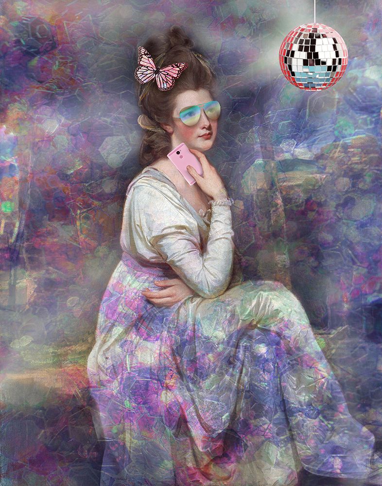 Lady Elizabeth Selfie art print by George Romney for $57.95 CAD