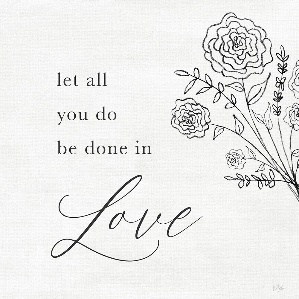 Love Sketch art print by Natalie Carpentieri for $57.95 CAD