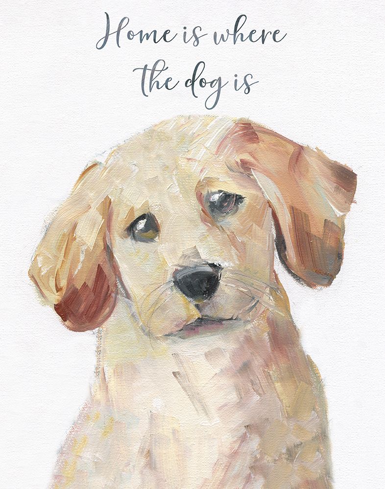 Dog Home art print by Sally Swatland for $57.95 CAD