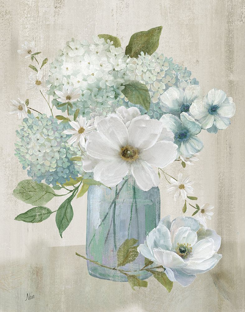 Hydrangeas and More II art print by Nan for $57.95 CAD