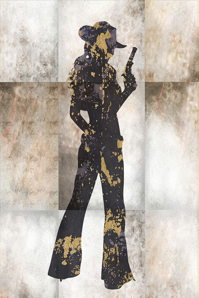 Cowgirl I art print by Susan Jill for $57.95 CAD
