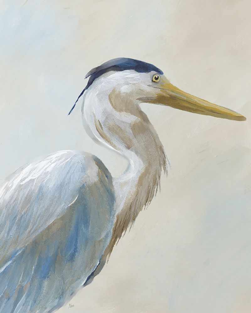 Heron I art print by Nan for $57.95 CAD