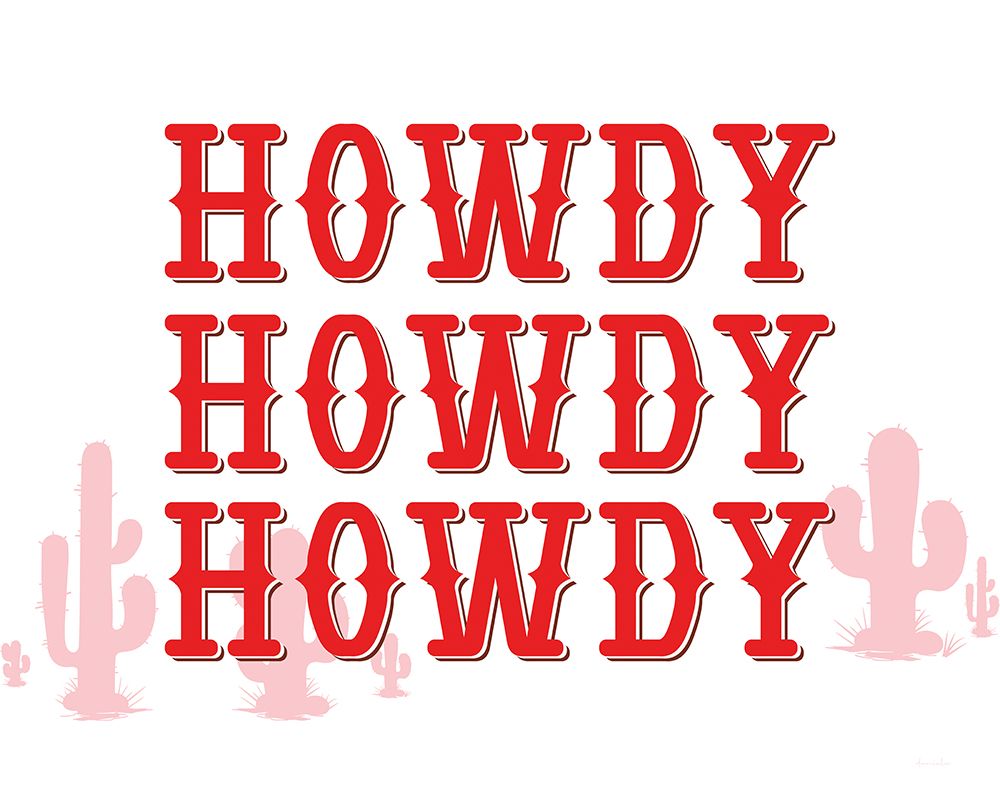 Howdy art print by Daniela Santiago for $57.95 CAD