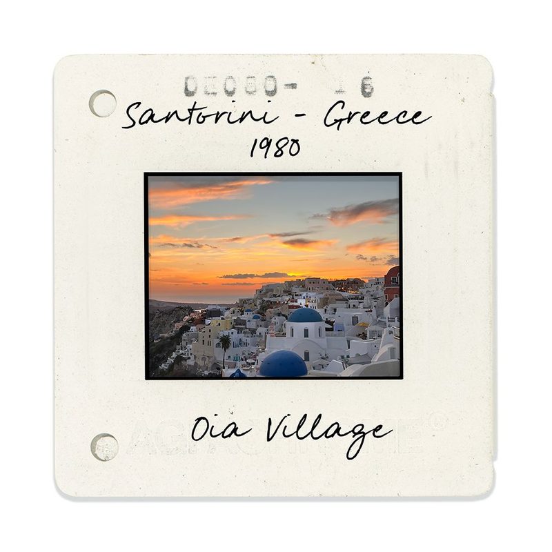 Santorini art print by Val Rhodes for $57.95 CAD