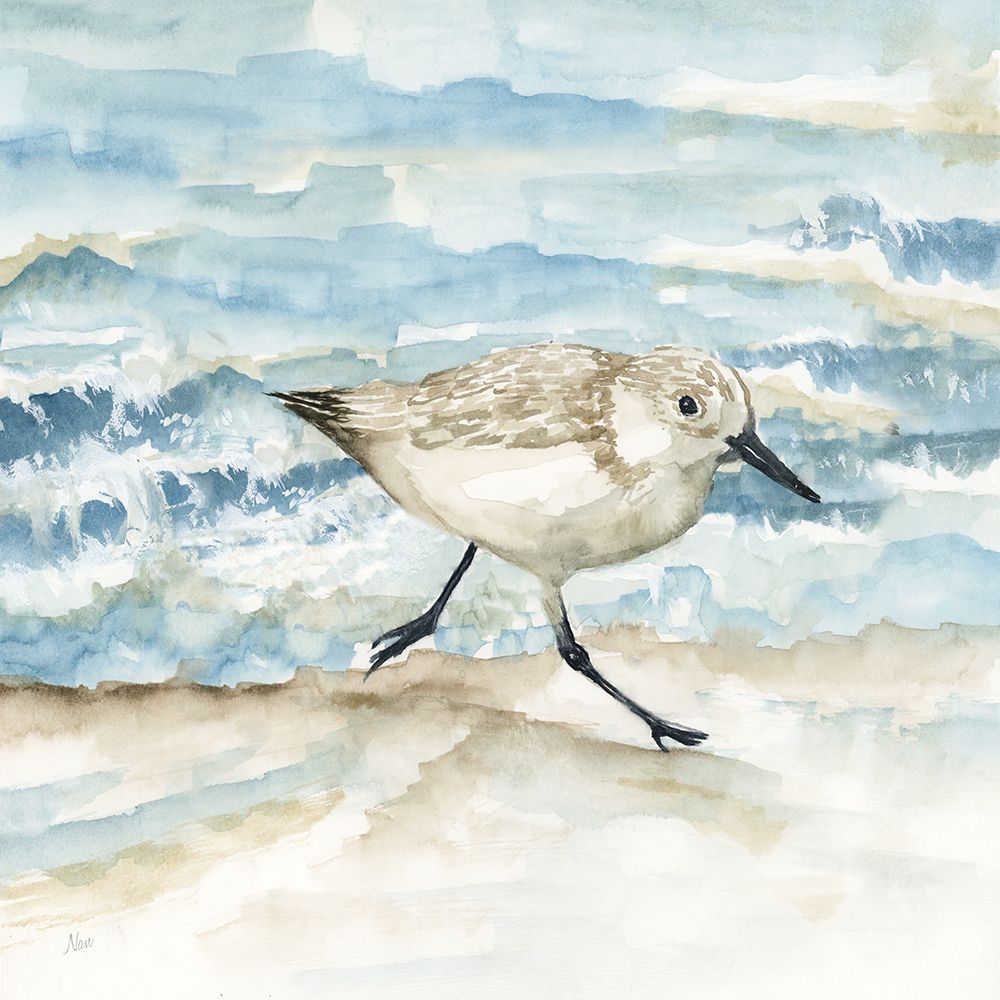 Sandpiper I art print by Nan for $57.95 CAD