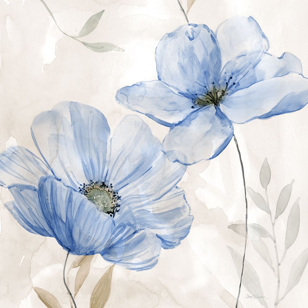 Blue Whispers II art print by Carol Robinson for $57.95 CAD