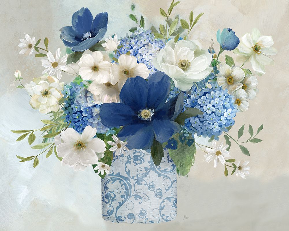 Indigo Summer art print by Nan for $57.95 CAD