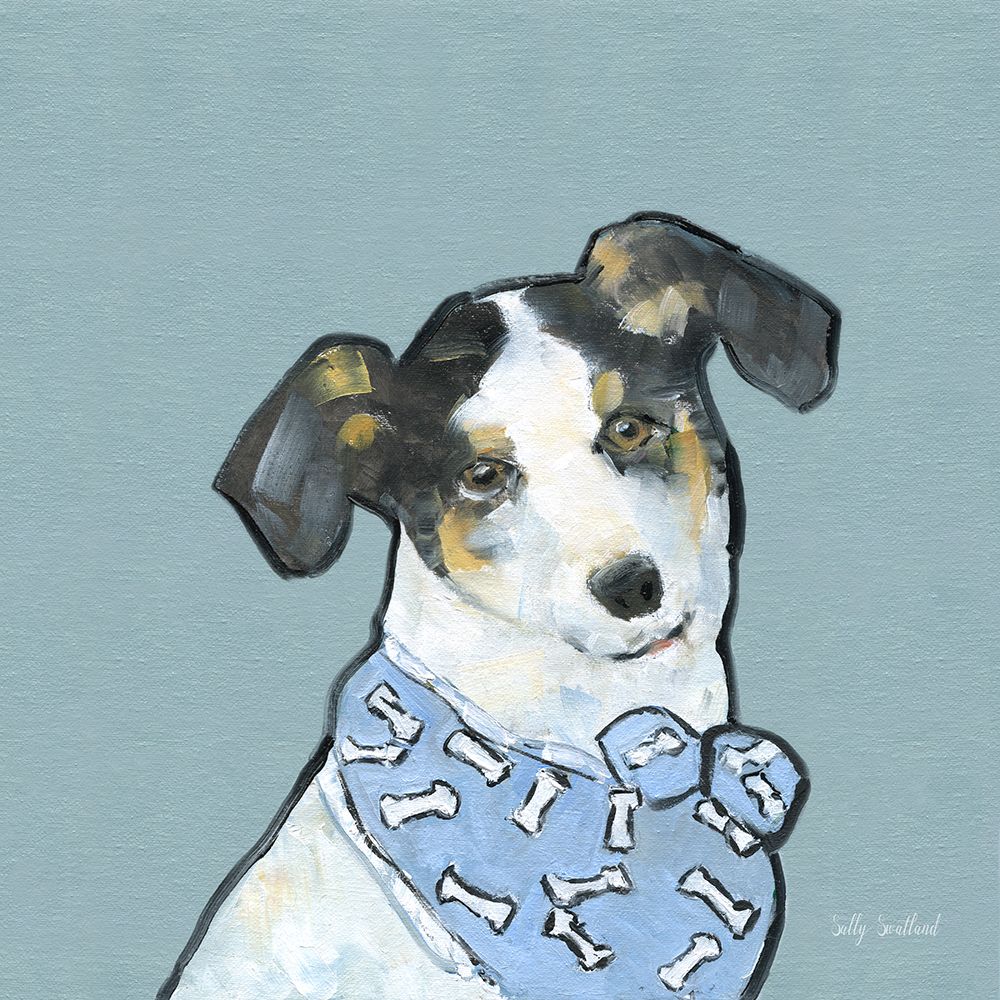 Adorable Dog II art print by Sally Swatland for $57.95 CAD