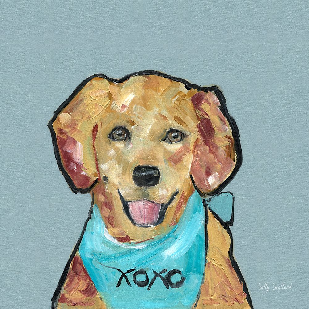 Adorable Dog III art print by Sally Swatland for $57.95 CAD