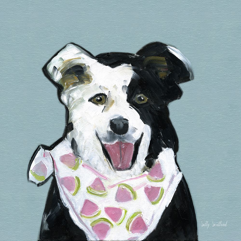 Adorable Dog IV art print by Sally Swatland for $57.95 CAD