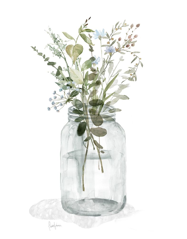 Mason Greenery I art print by Livi Finn for $57.95 CAD