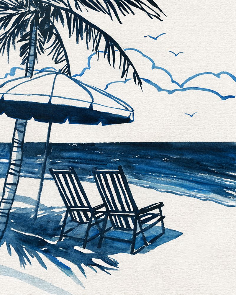 Coast Sketch Palm Beach art print by Carol Robinson for $57.95 CAD
