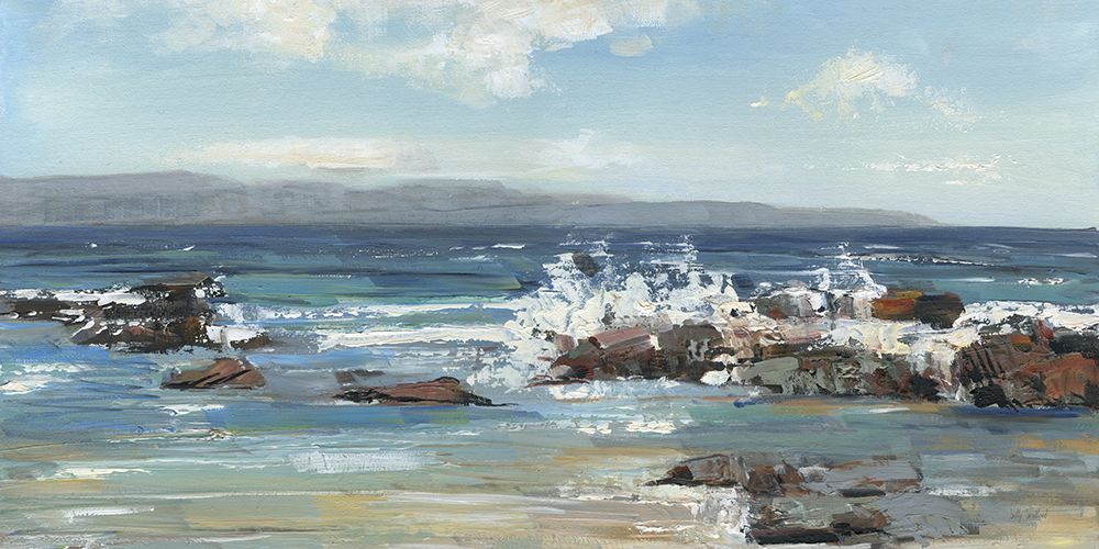 Rocky Coast art print by Sally Swatland for $57.95 CAD