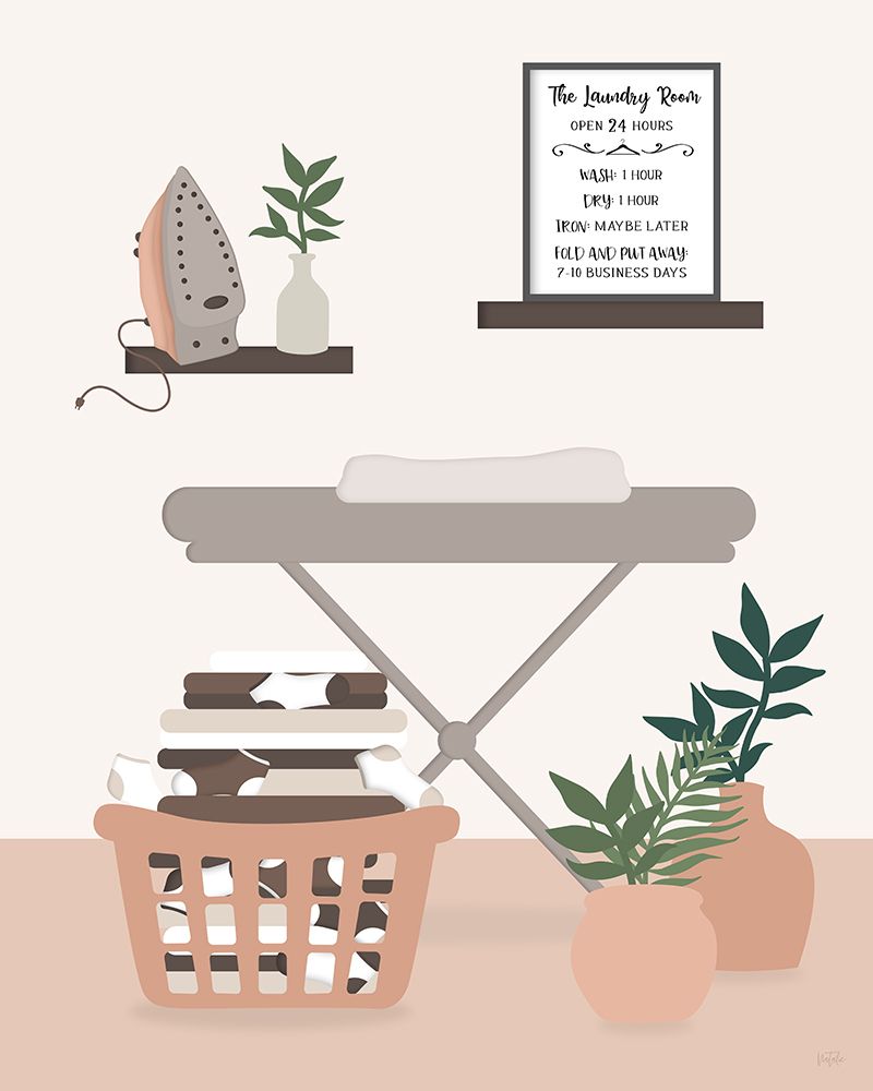 Laundry Room I art print by Natalie Carpentieri for $57.95 CAD